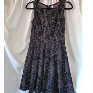 Floral print dress